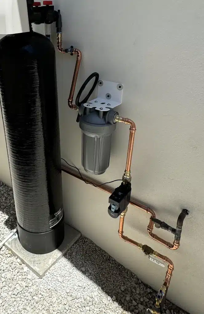 Whole home water treatment system installed by Florida Flush