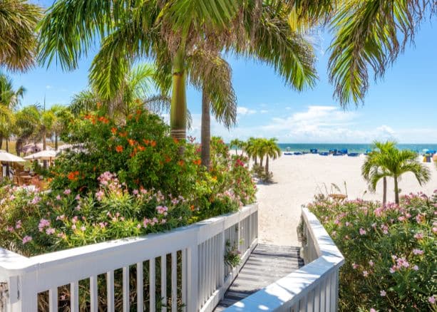 Lantana, FL Beach scene